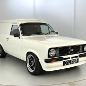 Amongst numerous Fords in the sale, this 1977 Mk2 Escort van stands out partly for its immaculate condition following a recent full respray, and partly for its rebuilt and well-specced 200bhp RS2000 engine that’s been fitted. A tasteful drop in ride height and smart JBW wheels complete the look, justifying the £24,000-£26,000 estimate.