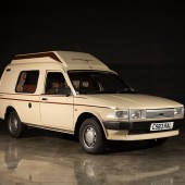 Certainly one of the humbler entries, this 1986 Austin Maestro camper has been predominantly garage-stored and is described as remaining exceptionally original throughout. A rare opportunity, it’s guided at £5000–7000.