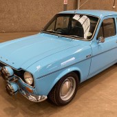 Thought to have once been a Motoring News rally car, this 1973 Ford Escort Mexico has been with the same owner for over 25 years. Originally white, it features lot of smart period modifications and comes with a huge history file, helping to justify its £32,000–36,000 estimate.