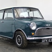 Fresh from a total nut-and-bolt rebuild by a retired Mini specialist, this 1963 Mini Cooper Mk1 sported a 1275cc engine and various Cooper S upgrades. Some photographs of the restoration and upgrade work went some way to earning it a £15,680 sale price.