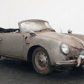 One for the heavyweight Porsche collectors, this 1956 Reutter-built 356A Cabriolet restoration project commands a £100,000 –120,000 estimate.