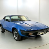 A more valuable fixed-head coupe, this 1976 Triumph TR7 has an (albeit unverified) 37,000 miles on the odometer and backs itself up with a large and organised history file. Pleasingly original and appearing in excellent condition, it earns a £5000-£6000 estimate.