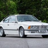 Guided at £35,000–40,000, this BMW M635 CSi is a vision of 1980s exhuberance in Alpine White and has just under 65,000 miles on the clock