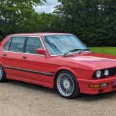 Of all the rare and exciting BMWs in the sale, this was our favourite: a 1986 E28 M535i, the motorsport-tuned variant of the second-generation 5 Series. Extensively restored in 2022 and presenting beautifully accordingly, the mechanicals have received ample attention to make this retro M-car ready to enjoy, all for an estimated £15,000–18,000