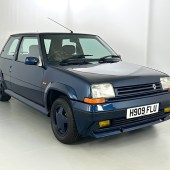 Only available in 1990, the Renault 5 GT Turbo Raider special edition was supplied solely in Sports Blue with matching alloys and a Raider-specific cloth interior. This example came with lots of history and sold for £12,535