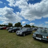Around 600 Rolls-Royce and Bentleys of all ages were expected at the event at Burghley House in Stamford, Lincolnshire