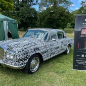 Current affairs: a highly charged debate as this Silver Shadow was on display having been expertly converted by specialists EVICE