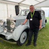 Renowned marque specialist Nigel Sandell was in attendance all weekend with this glorious 1936 saloon, coach built by Park Ward. Nigel has owned this car for about two years but looked after it on behalf of the previous owner for almost 20 years before then