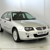 Interesting for its unusually high specification that included leather seats, this 2006 Rover 25 also stood out for being one of the very last cars registered. Its condition was commensurate with its tiny mileage of just 2400, and it beat its guide to sell for £7085