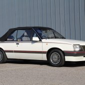 Thought to be one of just 29 open-top Mk2 Vauxhall Cavaliers left on our roads, this very tidy 1987 example features the 1.8-litre engine and comes with a sizeable history file. The modest £1900–2900 guide will surely prove very tempting