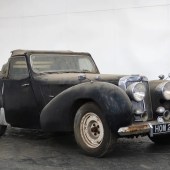 Definitely a project but a complete running and driving one, this 1948 Triumph Roadster has been in storage for many years and is estimated at £5250-£7250