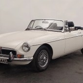 Restored a while ago by MGB Hive using a Heritage bodyshell and Gold Seal engine, this 1978 MGB looks the classic part thanks to chrome bumper conversion and wire wheels. It could be yours for £6000-£7000