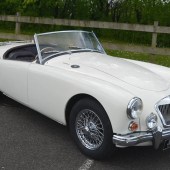 This stunning 1961 MGA Mk1 Roadster has been owned by the vendor for 26 years and presents beautifully in Old English White on wire wheels. It could be yours for an estimated £18,000-£20,000.