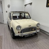 One of a trio of Minis in the sale, this 1966 (registered 1967) Mk1 Mini Cooper had been fully restored by its vendor. Fitted with period Dunlop D1 wheels and front reclining seats, it looked the part and was surely great value at a hammer price of £14,800