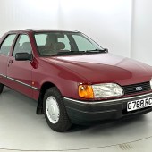 We challenge you to find another Ford Sierra Sapphire 2.3D L for sale – this is thought to be the only UK car left on the road! With just one owner from new and a meagre 58,000 miles on the clock, this possibly unique classic Ford is expected to fetch £6000–7000