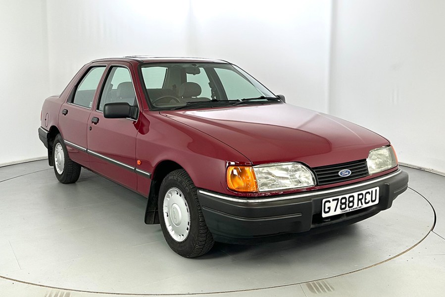 We challenge you to find another Ford Sierra Sapphire 2.3D L for sale – this is thought to be the only UK car left on the road! With just one owner from new and a meagre 58,000 miles on the clock, this possibly unique classic Ford is expected to fetch £6000–7000