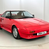 Despite showing 145,000 miles on the clock, this 1986 Toyota MR2 Mk1 looks in excellent condition and sports none of the rust we often see on these cars. Unmodified and ready to be enjoyed, it’s estimated at a temptingly low price of £5500–6500