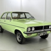 Said to be largely original and never restored, this 1977 Vauxhall Viva 1300 GLS looks a charming little survivor. With 40,000 miles showing and lovely details like its original numberplates, the £8000–10,000 estimate looks like good value