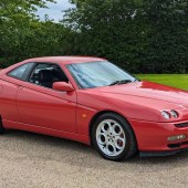 Looking stunning on Teledial wheels and sporting a Zender spoiler, this 2000 Alfa Romeo GTV 3.0 V6 caught our eye. With 98,000 miles on the clock and history back to 2003, it earns a £2750–3750 guide