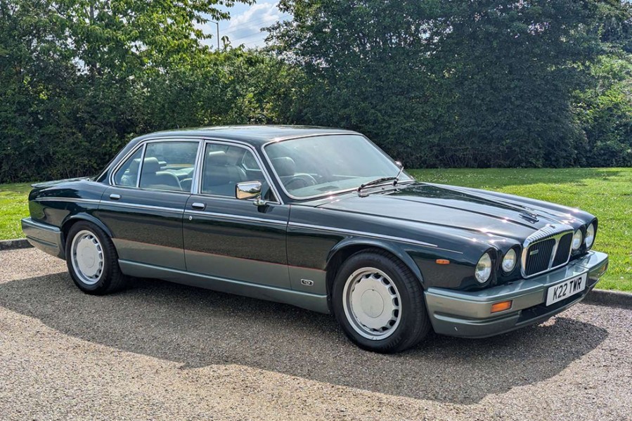 This 1992 Daimler Double Six is certainly something different – sporting a TWR bodykit and wheels, it spent its first 30 years in Japan and shows just 64,000 miles on the clock. Although history is limited owing to its past, it looks good value at an estimated £8000–10,000