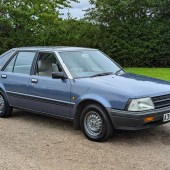 Supposedly one of just five left, this 1983 Datsun Stanza 1.6GL looked remarkably tidy, likely down to its 47,000 miles. Sporting a fresh cambelt and battery alongside decades of history, it could be the perfect daily-driver classic at an estimated £2500–3500