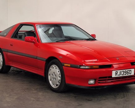 This striking Toyota Supra boasted the desirable combination of a turbo engine with a manual gearbox. It found a new home for £6832.