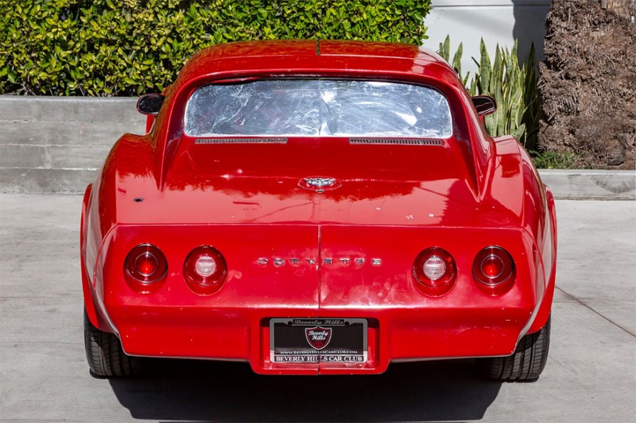 1974 Chevrolet Corvette C3 with redesigned rear bumper