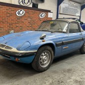 Clad in period accessories, this 1969 Lotus Elan Coupe had been taken off the road in 1991 when its owner bought a new M100 model. It required restoration, but easily beat its £10,000–12,000 estimate to make £17,280