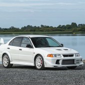 This Mitsubishi Evo VI Tommi Mäkinen RS is perhaps the most sought-after variant of the rally-bred Lancer, with this white car from 2000 looking extremely smart despite its 110,000 miles. Its new owner saw fit to pay £42,750