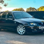 This 2004 example of the cult classic MG ZT 260 boasts the 260bhp Mustang V8 engine and looks smart with the facelift nose and just 20,000 miles from new. Believed to be an ex-MG management car, the Pearl Black saloon is guided at £12,000–15,000