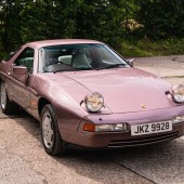 Fresh from a Porsche Centre restoration, this 1987 928 S4 looked stunning in Cassis Red Metallic and looked good value for a 928 when it sold for £34,875