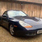 This 2000 Porsche Boxster 2.7 proves what great value the ‘986’ is right now. Offered from long-term family ownership and featuring the rare factory hardtop, it belies its 91,000 miles to present very well and earn itself a £4000-£6000 guide