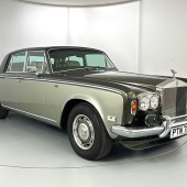 Sporting the Harvey Bailey handling kit and looking resplendent in Moorland Green over Pewter, this 1976 Rolls-Royce Silver Shadow II flew past its £10,000–14,000 estimate to sell for £16,350