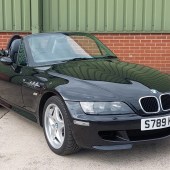 Another highlight in the Modern Classics sale is this sharp 1998 BMW Z3M Roadster. Mechanic-owned since 2013 and driven fewer than 1000 miles in the last seven years, this rare M-car is guided at a very reasonable £11,500–12,500