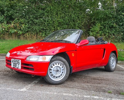 This 1993 Honda Beat drives superbly, sports honest but tidy bodywork and temptingly carries no reserve