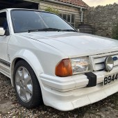 A desirable Series 1 model, this Ford Escort RS Turbo is being sold without reserve, having been garage stored in Devon by its long-term owner. It shows 88,000 miles and looks to be very original, but hasn’t been MoT’d since 2021