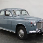 Kept by its second owner for 45 years, this 1963 Rover P4 110 includes history from new and has only been used in favourable summer conditions from 1972-onwards. Accordingly, it presents very well and earns itself an £8000–10,000 estimate