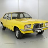 Showing just 29,000 miles, this 1973 Vauxhall Victor 2300 benefits from a reconditioned gearbox, new radiator and water pump, electronic ignition, a new exhaust system, clutch and carburettor, a reconditioned petrol tank, a fresh timing belt and four new tyres. It’s therefore ready to use for an estimated £3000–4000