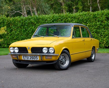 Sporting a tuned engine with 188bhp, this 1978 Triumph Dolomite Sprint looked in fantastic condition following an extensive documented restoration, and sat on refurbished diamond cut wheels. Its new owner saw fit to pay an impressive £20,592 for it