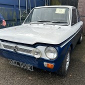 Bought as a shell in 2013 and restored to a custom specification, this 1967 Hillman Imp Californian had only covered 214 since completion. It was well presented and featured some choice upgrades, so it was no surprise to see it hammered away mid-guide for £8500