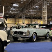 Forming part of the ‘Grand Tourers Collection’ – a grouping of 38 cars curated by a now deceased owner – this unrestored 1966 Mercedes 230SL Pagoda was presented in honest, excellent condition with a shade over 35,000km on the clock and offered with no reserve. Its fourth owner took it home for £36,000 including fees