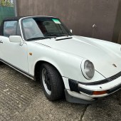 One of the most intriguing lots was this 1985 Porsche 911 Carrera Cabriolet. Offered from a deceased estate, it needed TLC and had covered a mammoth 303,074 miles, but it still managed to comfortably beat its £7000-£10,000 to sell for £18,000 plus fees