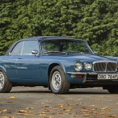 Stunning in Squadron Blue, this 1976 Daimler Double Six Coupe – already a rare beast – sported a conversion to a manual gearbox. Surely unique on the market, the eye-catching V12 coupe earned itself a £19,125 sale