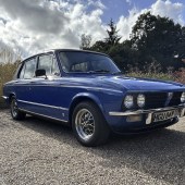 Resplendent in Tahiti Blue, this 1978 Triumph Dolomite Sprint was originally sold in France and converted to right-hand drive upon repatriation in 1980. Seemingly immaculate, it sold for £16,313