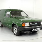 Perhaps the only thing rarer than a Morris Marina Van is a commercial example of its short-lived successor – this 1984 Ital 440L Van is badged an Austin, looks in superb all-round condition and could make the perfect business promotional tool, all for an estimated £8000–12,000