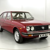 One of just nine left on UK roads, this 1979 Lancia Beta 1300 was with its first owner for 44 years and has a remarkable 4000 miles on the clock. In original and amazingly tidy condition, it earns a £6000–8000 estimate