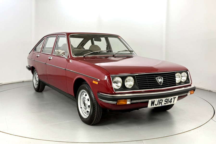 One of just nine left on UK roads, this 1979 Lancia Beta 1300 was with its first owner for 44 years and has a remarkable 4000 miles on the clock. In original and amazingly tidy condition, it earns a £6000–8000 estimate