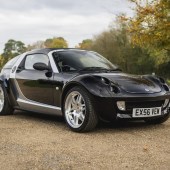 The quirky Smart Roadster is slowly acquiring cult classic status, and this 2006 Brabus Final Edition is the most sought-after. With just 5500 miles to its name, the left-field German coupe sold for £12,375