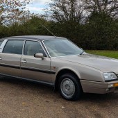 If a normal Citroën CX isn’t roomy enough for you, this 1986 CX25 Prestige offers 10 inches extra length and a raised roofline for extra headroom. The smart bronze example was recommissioned mechanically in 2021 and regularly picked up awards at Citroën Car Club events. It could be yours for an estimated £5000–7000