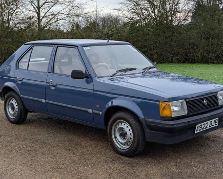 When did you last see a Talbot Horizon, let alone one this tidy? Believed to be the only LS automatic ever built, the 1984 example shows just 32,000 miles and was used by Talbot as a testbed for power steering, making it the only LS so-equipped. The car comes with extensive history and carries no reserve